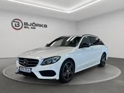 Vit Begagnad 2016 Mercedes C200 AMG Kombi | 228 500 kr (Marknadspris)