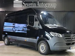 Svart Begagnad 2019 Mercedes Sprinter Van | 249 000 kr (Marknadspris)