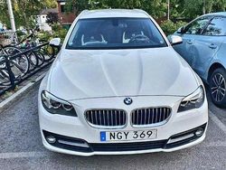 Vit Begagnad 2016 BMW 520 Kombi | 189 000 kr (Lite dyr)