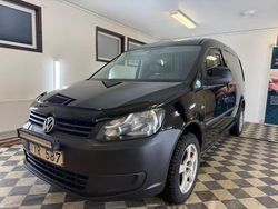 Svart Begagnad 2013 VW Caddy Maxi Minibuss | 94 900 kr (Marknadspris)