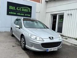 Ljusgrå (grå) Begagnad 2008 Peugeot 407 Kombi | 27 999 kr (Marknadspris)