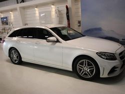 Vit Begagnad 2019 Mercedes C200 AMG line Kombi | 219 900 kr (Bra pris)