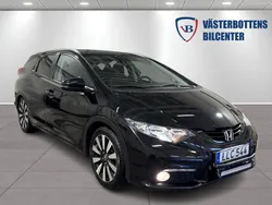 Svart Begagnad 2014 Honda Civic Sport Kombi | 82 000 kr (Marknadspris)