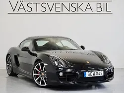 Svart Begagnad 2016 Porsche Cayman S Sport Sportkupé | 699 000 kr