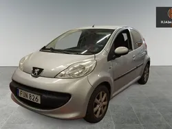 Grå Begagnad 2007 Peugeot 107 Halvkombi | 22 500 kr (Marknadspris)