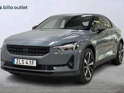 Grå Begagnad 2022 Polestar 2 Plus Sedan | 339 900 kr (Lite dyr)