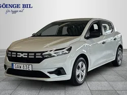 Vit Begagnad 2022 Dacia Sandero Essentiel Halvkombi | 144 000 kr (Marknadspris)