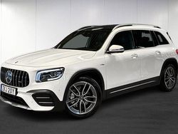 Vit (white) Begagnad 2020 Mercedes GLB35 AMG SUV | 484 900 kr
