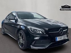 Svart Begagnad 2016 Mercedes CLA200 AMG Sportkupé | 219 900 kr (Marknadspris)