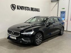Svart Begagnad 2021 Volvo V60 Inscription Kombi | 307 800 kr (Marknadspris)