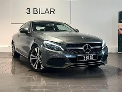 Grå Begagnad 2016 Mercedes C220 Sportkupé | 229 900 kr (Bra pris)
