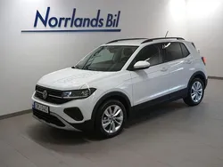 Vit (pure white) Ny 2025 VW T-Cross Life SUV | 259 900 kr (Superpris)