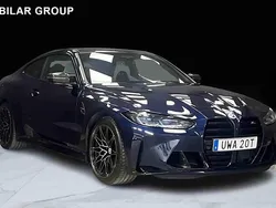 Blå Begagnad 2023 BMW M4 Competition Edition Sportkupé | 879 000 kr (Marknadspris)