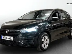 Svart (black) Begagnad 2022 Dacia Sandero Essentiel Halvkombi | 119 900 kr (Marknadspris)