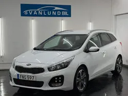 Vit Begagnad 2018 Kia Ceed Sportswagon GT-Line Kombi | 149 800 kr (Marknadspris)