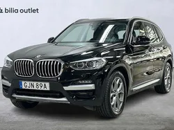 Svart Begagnad 2020 BMW X3 xLine SUV | 379 900 kr (Bra pris)