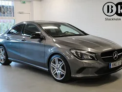 Mörkgrå (grå) Begagnad 2018 Mercedes CLA220 Night Sedan | 229 900 kr