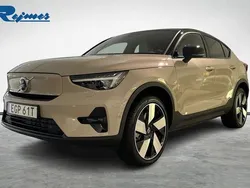 Ljusbrun (sand dune metallic) Begagnad 2024 Volvo EC40 Performance SUV | 549 900 kr (Dyr)