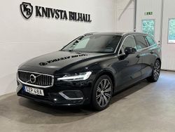 Svart Begagnad 2019 Volvo V60 Inscription Kombi | 288 900 kr (Marknadspris)