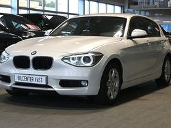 Vit Begagnad 2013 BMW 120 Halvkombi | 124 000 kr (Marknadspris)