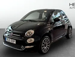 Svart (black) Begagnad 2022 Fiat 500 Dolcevita Halvkombi | 129 900 kr (Marknadspris)