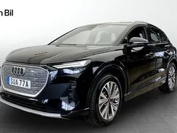 Svart Begagnad 2022 Audi Q4 e-tron Advanced Plus SUV | 439 000 kr (Marknadspris)