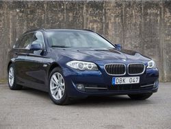 Blå Begagnad 2011 BMW 520 Kombi | 89 900 kr (Marknadspris)