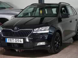 Svart Begagnad 2018 Skoda Fabia Style Kombi | 104 500 kr (Marknadspris)