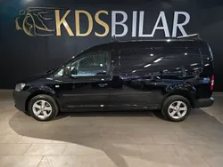 Svart Begagnad 2011 VW Caddy Maxi Minibuss | 99 500 kr (Lite dyr)
