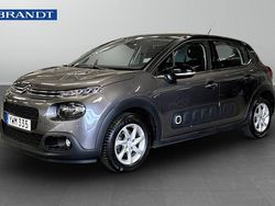 Grå Begagnad 2018 Citroën C3 Halvkombi | 99 000 kr (Marknadspris)