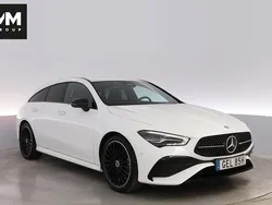 Vit Begagnad 2024 Mercedes CLA200 Shooting Brake AMG line Kombi | 399 000 kr (Marknadspris)