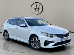 Vit Begagnad 2018 Kia Optima Hybrid Advance Sedan | 195 000 kr (Marknadspris)