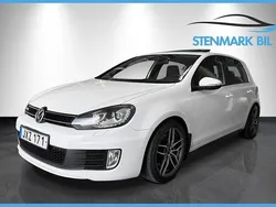 Vit Begagnad 2011 VW Golf VI GTD Halvkombi | 99 000 kr (Marknadspris)