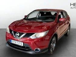 Röd (red) Begagnad 2014 Nissan Qashqai Acenta SUV | 109 900 kr (Marknadspris)