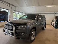 Grå Begagnad 2016 VW Amarok Highline Pickup | 139 800 kr (Bra pris)