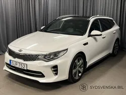 Vit Begagnad 2016 Kia Optima GT-Line Kombi | 138 800 kr (Marknadspris)
