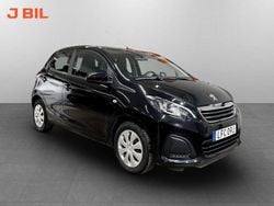 Svart Begagnad 2020 Peugeot 108 Active Halvkombi | 99 900 kr (Marknadspris)