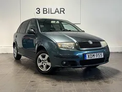 Mörkgrå Begagnad 2005 Skoda Fabia Halvkombi | 28 990 kr (Lite dyr)