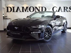 Svart Begagnad 2018 Ford Mustang GT Convertible Cab | 499 000 kr (Marknadspris)