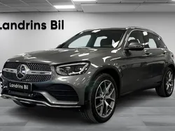 Grå Begagnad 2021 Mercedes GLC300e Premium SUV | 399 000 kr (Lite dyr)