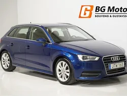 Blå Begagnad 2015 Audi A3 Sportback Halvkombi | 119 900 kr (Marknadspris)