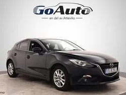Svart Begagnad 2014 Mazda 3 Inclusive Halvkombi | 99 500 kr (Marknadspris)