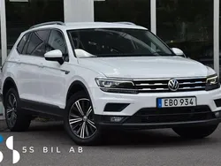 Vit Begagnad 2018 VW Tiguan Allspace SUV | 264 900 kr (Marknadspris)
