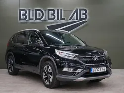 Svart Begagnad 2016 Honda CR-V Executive SUV | 214 900 kr (Marknadspris)