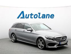Silver Begagnad 2015 Mercedes C220 AMG Kombi | 219 900 kr (Dyr)