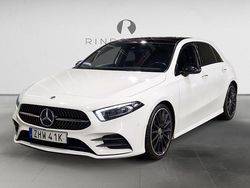 Vit Begagnad 2019 Mercedes A200 AMG Halvkombi | 269 900 kr (Lite dyr)