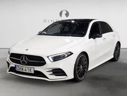 Vit Begagnad 2019 Mercedes A200 AMG Halvkombi | 274 900 kr (Lite dyr)
