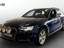 Blå (scubablå metallic) Begagnad 2015 Audi A4 S-Line Kombi | 189 900 kr (Marknadspris)