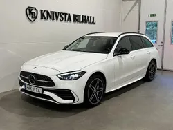 Vit Begagnad 2023 Mercedes C300e AMG Kombi | 428 900 kr (Bra pris)