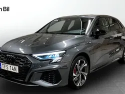 Grå (daytonagrå pärleffekt) Begagnad 2023 Audi A3 Sportback e-tron S-Line Sedan | 429 000 kr (Dyr)